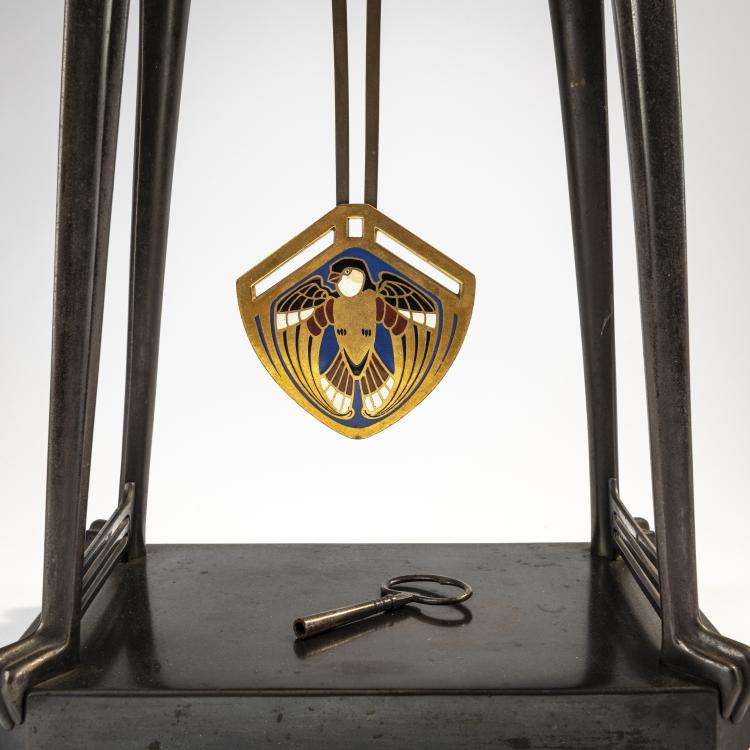 Bild 6 zu Objekt, Tischuhr, um 1903, Albin M&uuml;ller, Stolbergsches H&uuml;ttenwerk, Ilsenburg, 171B 449