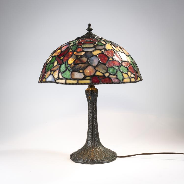 Bild 1 zu Objekt, Tischleuchte, 1910-15, Handel & Co., Meriden, CT, 171A 275