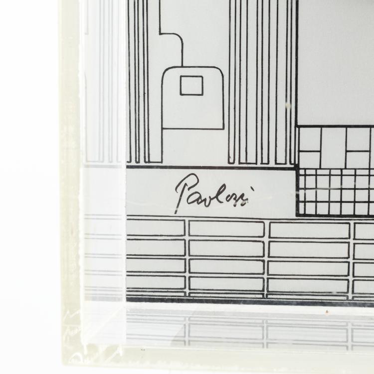 Bild 1 zu Objekt, Annual object in ceramics, 1985, Eduardo Paolozzi, Rosenthal, 172C 473