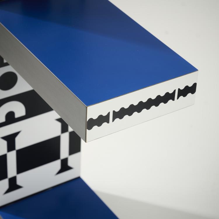 Bild 4 zu Objekt, B&uuml;cherregal aus der Serie 'Ollo', 1988, Alessandro Mendini, Alchimia, Mailand, 172A 124