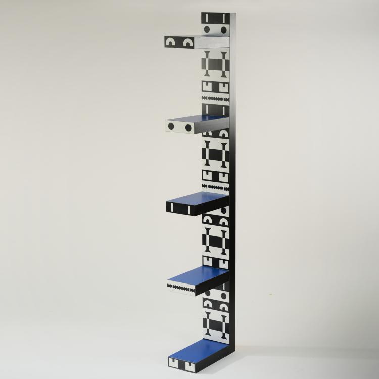 Bild 11 zu Objekt, B&uuml;cherregal aus der Serie 'Ollo', 1988, Alessandro Mendini, Alchimia, Mailand, 172A 124