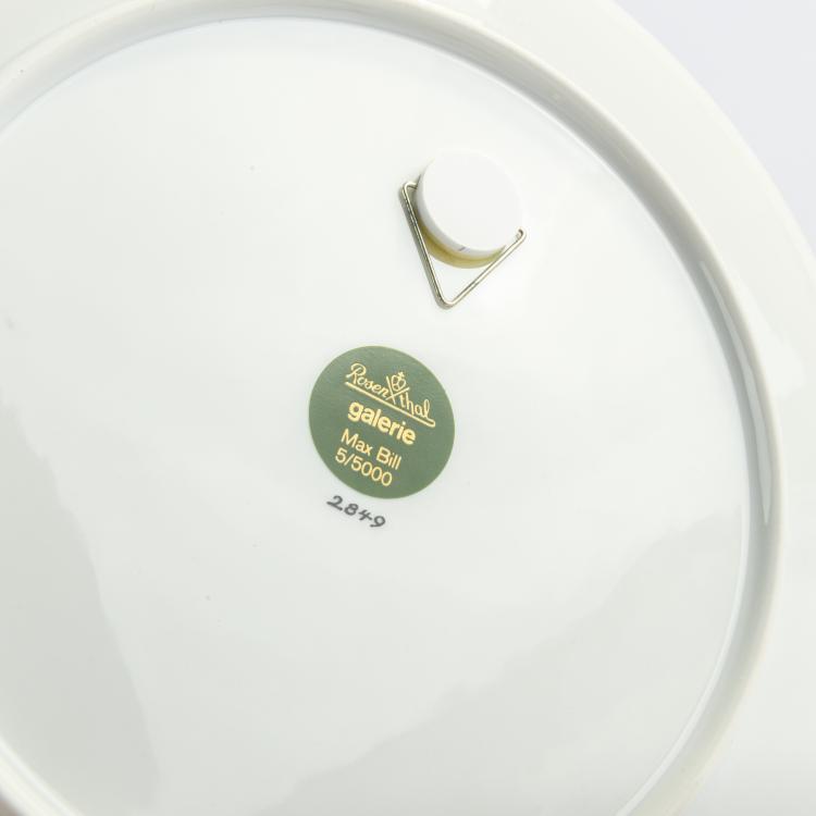 Bild 6 zu Objekt, Vier K&uuml;nstlerteller Rosenthal, 1974 - 1978, Max Bill,Jean Cocteau,Salvador Dal&iacute;,Otto Piene, Rosenthal sudio-linie, 172C 415