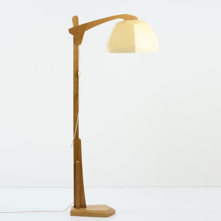 Hauptbild zu Objekt, Anthroposophical floor lamp, 1950-70s, Rudolf Steiner (surroundings), D&ouml;rfler, Dornach, 172A 30