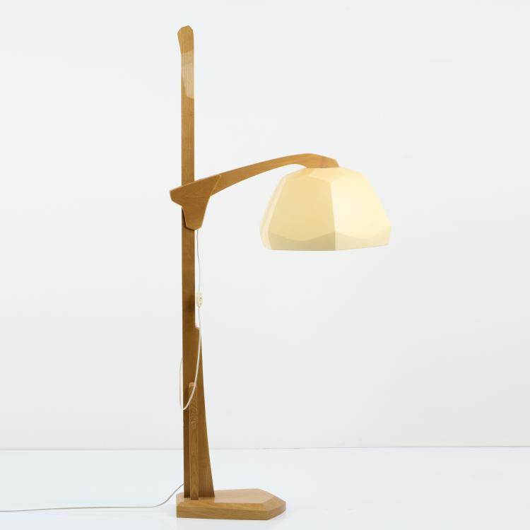 Bild 1 zu Objekt, Anthroposophical floor lamp, 1950-70s, Rudolf Steiner (surroundings), D&ouml;rfler, Dornach, 172A 30
