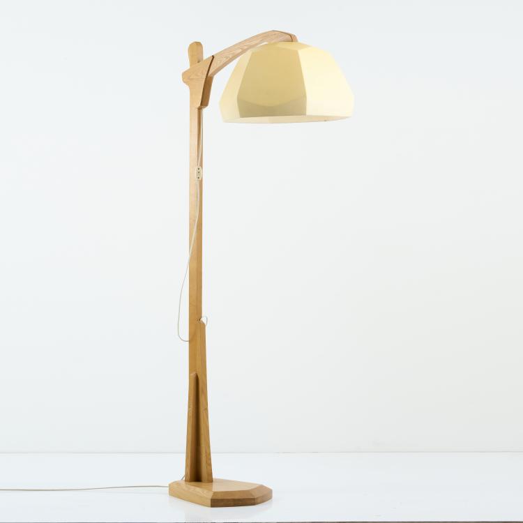 Bild 2 zu Objekt, Anthroposophical floor lamp, 1950-70s, Rudolf Steiner (surroundings), D&ouml;rfler, Dornach, 172A 30
