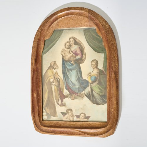 Anthroposophical picture frame, 1930s
