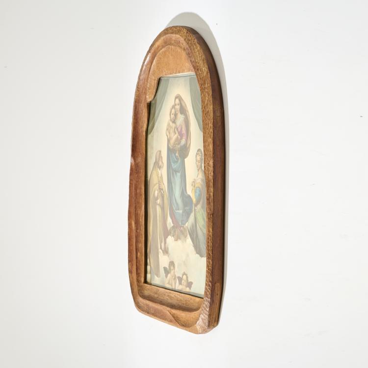 Bild 1 zu Objekt, Anthroposophical picture frame, 1930s, Rudolf Steiner (surroundings), Kunstschnitzwerkstatt Dornach (zugeschrieben/attr.), 172A 26