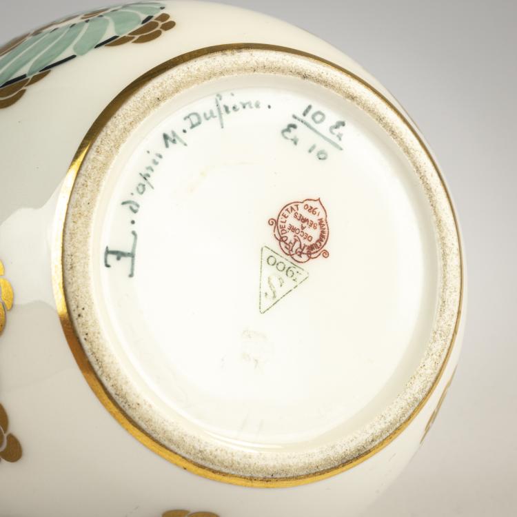 Bild 2 zu Objekt, Vase, 1920, Maurice Dufr&egrave;ne (nach), Sevres, Manufacture Natinale de, 171B 366
