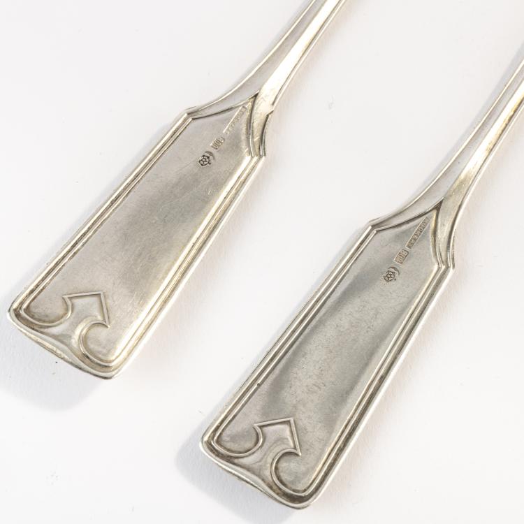 Bild 2 zu Objekt, Fish knife and fish fork 'Behrens' - '4800', 1900/01, Peter Behrens, R&uuml;ckert, M.J., Mainz, 171B 412