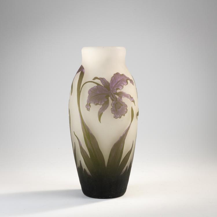 Hauptbild zu Objekt, Vase 'Iris', 1921-29, Arsall, Lausitzer Glaswerke, Weisswasser, 171A 278