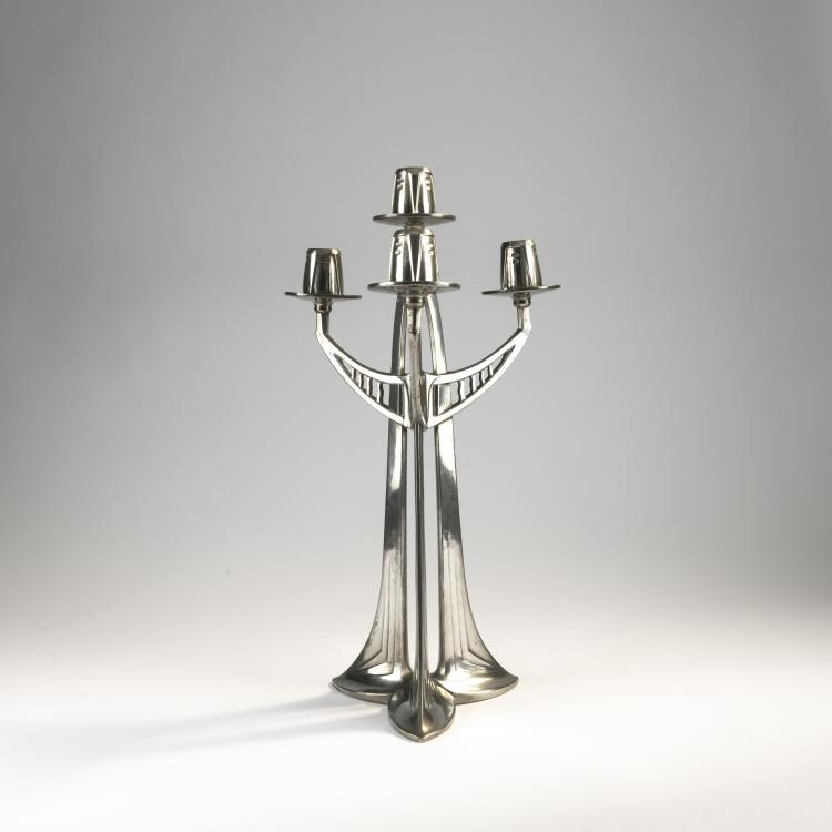 Bild 1 zu Objekt, Candlestick, c. 1902, Albert Reimann (attributed), Reimann, Albert (zug./attr.), 171B 446