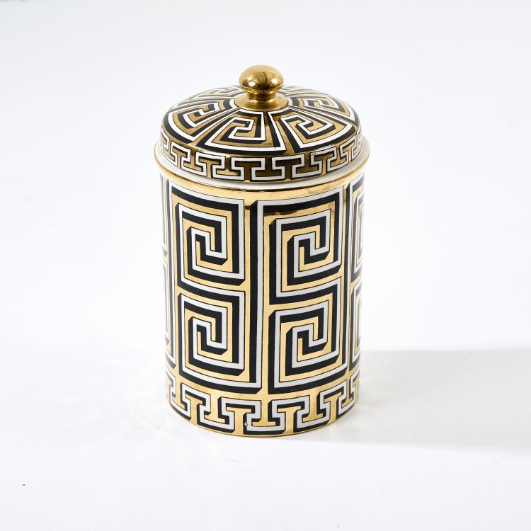 Bild 3 zu Objekt, Deckeldose 'Greca', 1950er Jahre, Piero Fornasetti, Fornasetti, Mailand, 170A 110