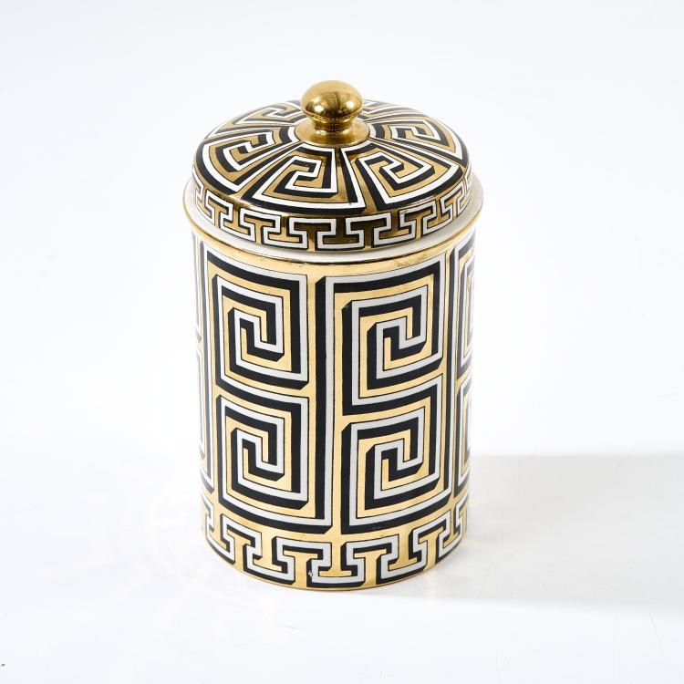 Bild 4 zu Objekt, Deckeldose 'Greca', 1950er Jahre, Piero Fornasetti, Fornasetti, Mailand, 170A 110