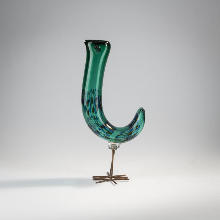Bild 1 zu Objekt, 'Pulcino' bird, 1962, Alessandro Pianon, Vistosi, Gino, Murano, 173C 748