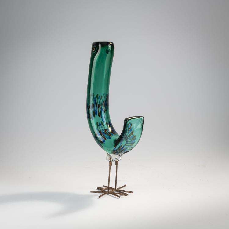 Bild 2 zu Objekt, 'Pulcino' bird, 1962, Alessandro Pianon, Vistosi, Gino, Murano, 173C 748