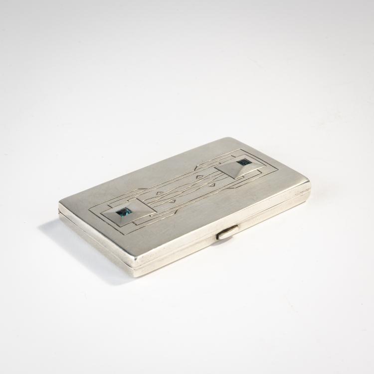 Hauptbild zu Objekt, Zigarettendose, um 1900, Darmstadt, 171B 404