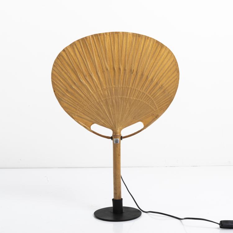 Hauptbild zu Objekt, 'Uchiwa IV' wall- / floor lamp, 1973, Ingo Maurer, Design M, Maurer, Ingo, M&uuml;nchen, 170B 333