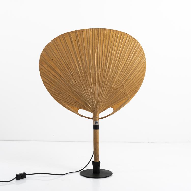 Hauptbild zu Objekt, 'Uchiwa III' wall- / floorlight, 1973, Ingo Maurer, Design M, Maurer, Ingo, M&uuml;nchen, 170B 334