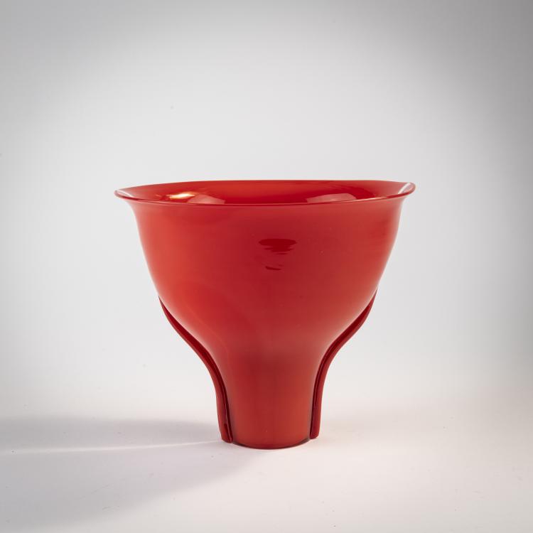 Bild 1 zu Objekt, Vase 'Scolpito', c. 1966, Toni Zuccheri, Venini & C., Murano, 170C 590