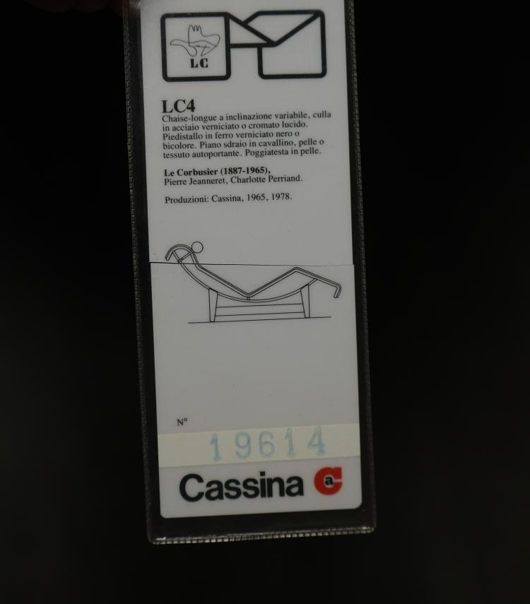 Bild 12 zu Objekt, Liege 'LC 4', 1928, Pierre Jeanneret,Charlotte Perriand,Le Corbusier Charles-&Eacute;douard Jeanneret-Gris, Cassina, Mailand, 170B 473