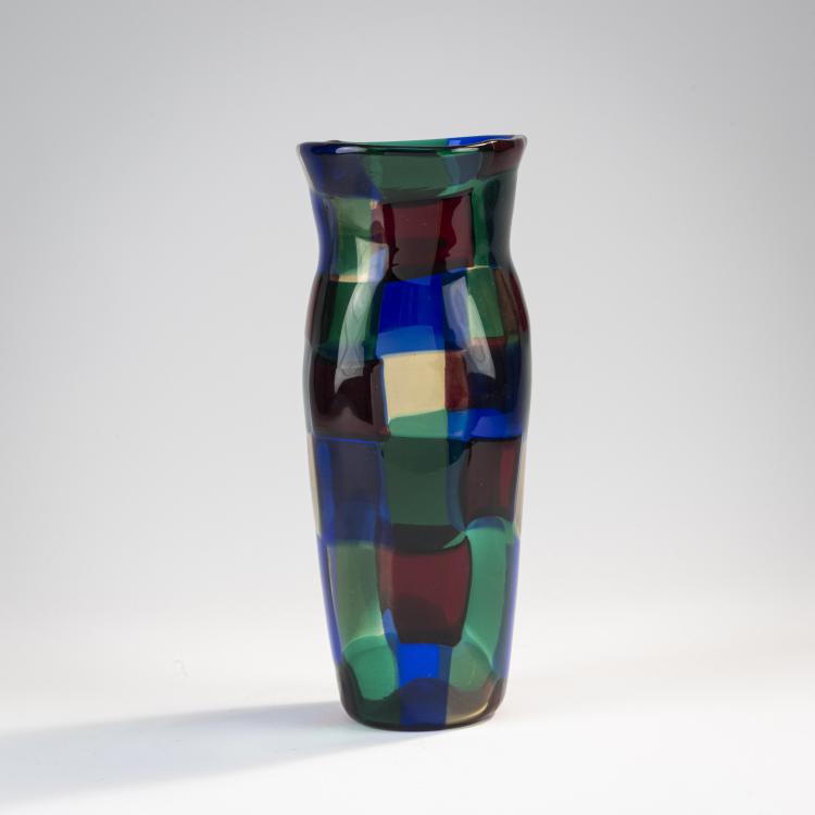 Bild 3 zu Objekt, 'Pezzato' vase, c. 1951, Fulvio Bianconi, Venini & C., Murano, 170C 569