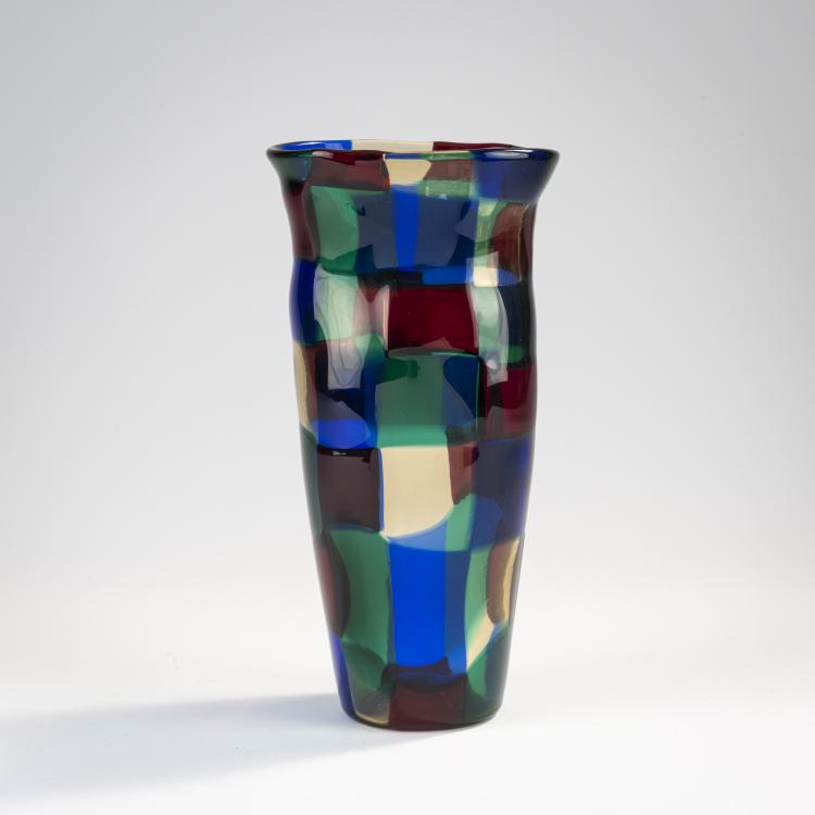 Bild 4 zu Objekt, 'Pezzato' vase, c. 1951, Fulvio Bianconi, Venini & C., Murano, 170C 569
