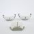 Three wall lights, 1930s