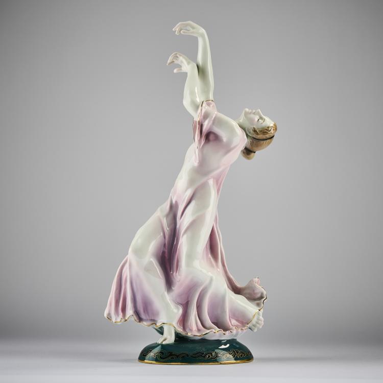 Hauptbild zu Objekt, Dancer, 1920s, Ens, Karl Volkstedt, 171C 497