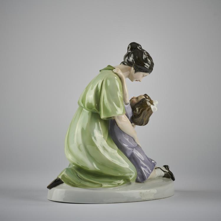 Bild 2 zu Objekt, Mother and Child, 1919-26, Fraureuth, Porzellanfabrik, 171C 501