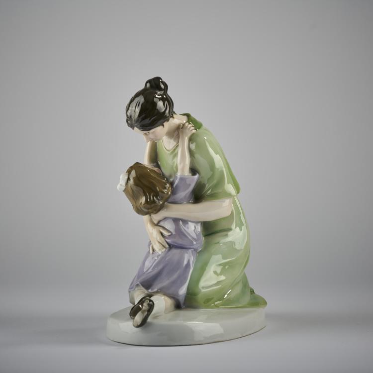 Bild 4 zu Objekt, Mother and Child, 1919-26, Fraureuth, Porzellanfabrik, 171C 501
