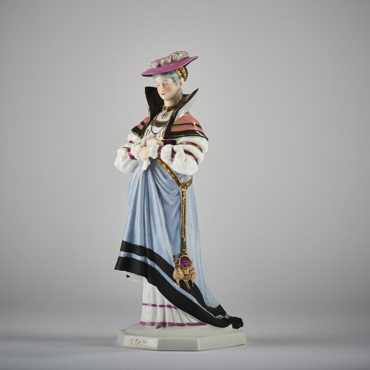 Hauptbild zu Objekt, '1500', 1919-26, Paul Berwinsky, Fraureuth, Porzellanfabrik, 171C 500