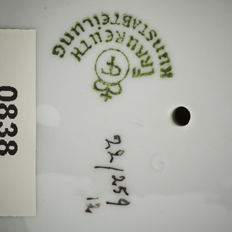 Bild 8 zu Objekt, '1500', 1919-26, Paul Berwinsky, Fraureuth, Porzellanfabrik, 171C 500