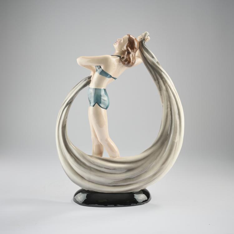 Bild 2 zu Objekt, Dancer, 1930s, Keramos, Wiener Kunst-Keramik und Porzellanmanufaktur, Wien, 171C 611