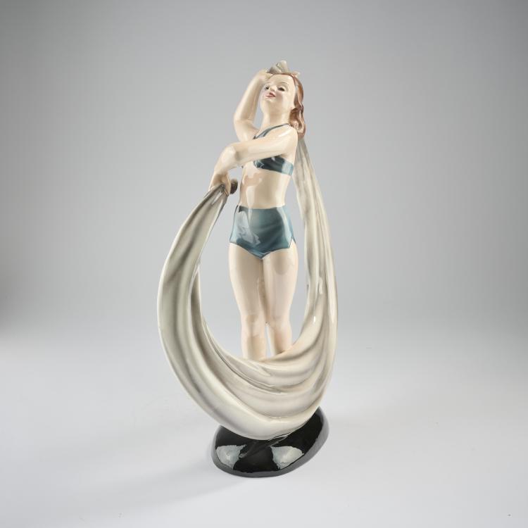 Bild 4 zu Objekt, Dancer, 1930s, Keramos, Wiener Kunst-Keramik und Porzellanmanufaktur, Wien, 171C 611