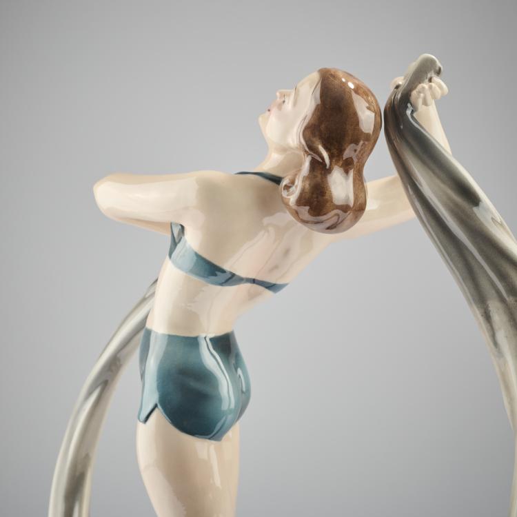Bild 5 zu Objekt, Dancer, 1930s, Keramos, Wiener Kunst-Keramik und Porzellanmanufaktur, Wien, 171C 611