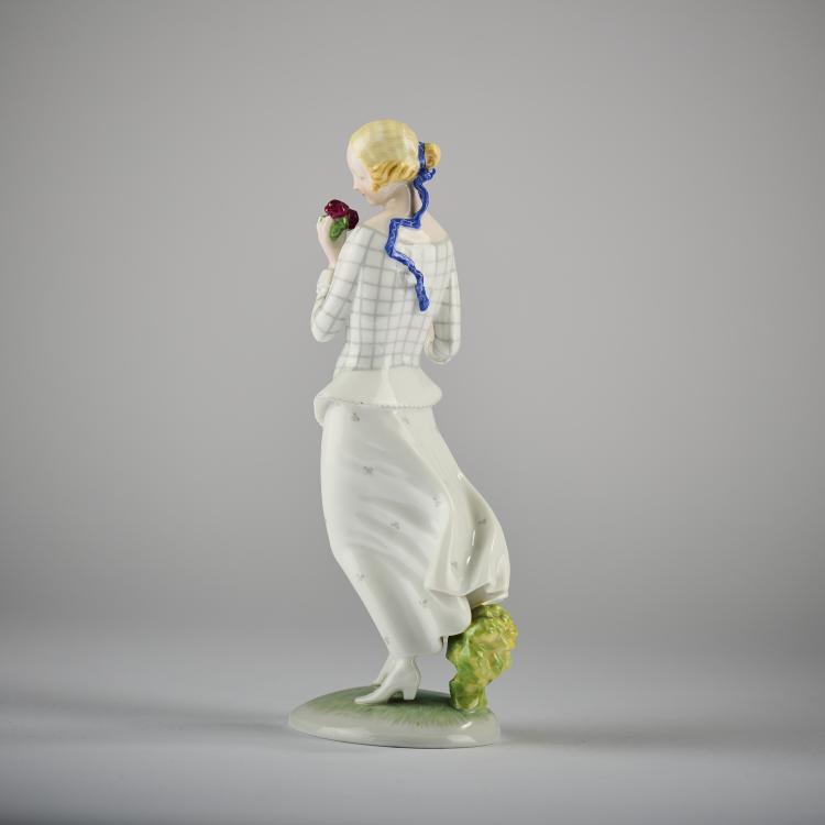 Bild 3 zu Objekt, 'Die ersten Rosen', um 1930, Ida Schwetz-Lehmann, Augarten, Wien, 171C 481