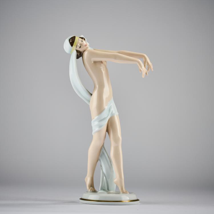 Hauptbild zu Objekt, 'Dreamer', 1930, Gustav Oppel, Rosenthal, Selb, 171C 547