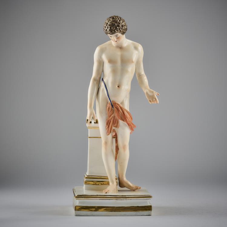 Bild 1 zu Objekt, 'Antinous', 1787, Christian Gottfried J&uuml;chtzer, Meissen, KPM, 171C 513