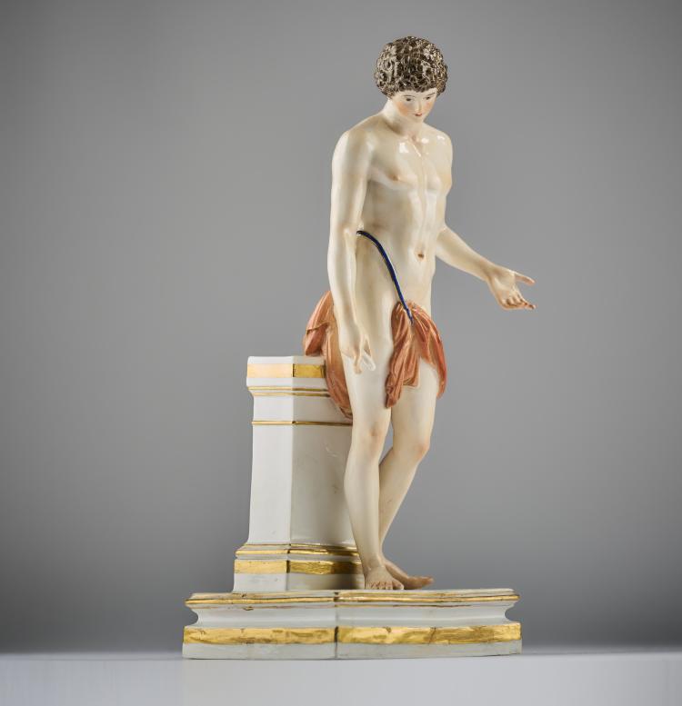 Bild 2 zu Objekt, 'Antinous', 1787, Christian Gottfried J&uuml;chtzer, Meissen, KPM, 171C 513