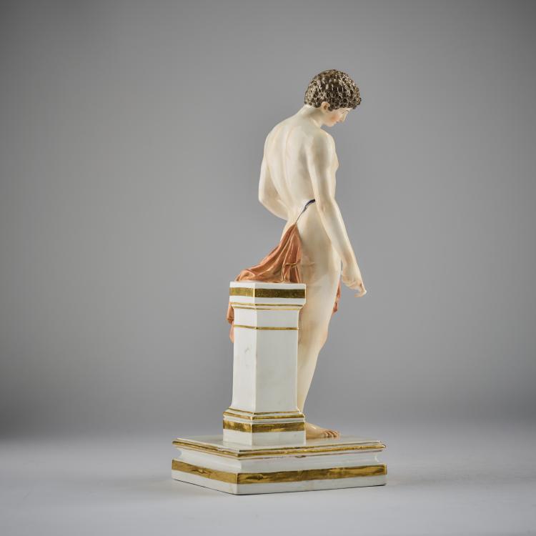 Bild 5 zu Objekt, 'Antinous', 1787, Christian Gottfried J&uuml;chtzer, Meissen, KPM, 171C 513