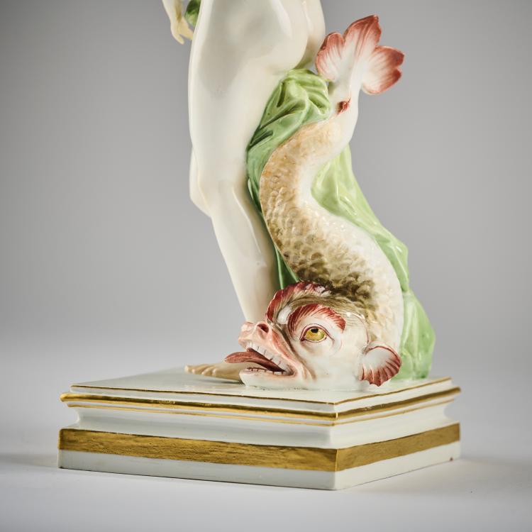 Bild 7 zu Objekt, 'Venus with Dolphin', 1784, Johann Carl Sch&ouml;nheit, Meissen, KPM, 171C 509