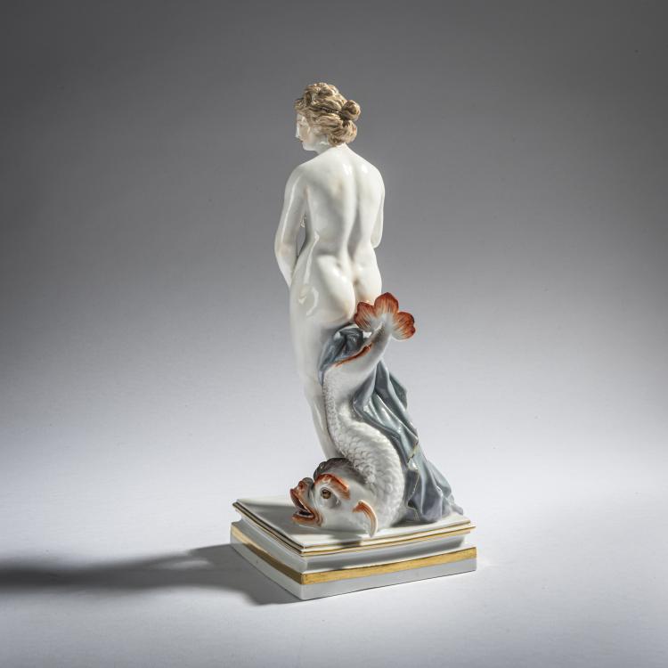 Bild 4 zu Objekt, 'Venus with Dolphin', 1784, Johann Carl Sch&ouml;nheit, Meissen, KPM, 171C 510