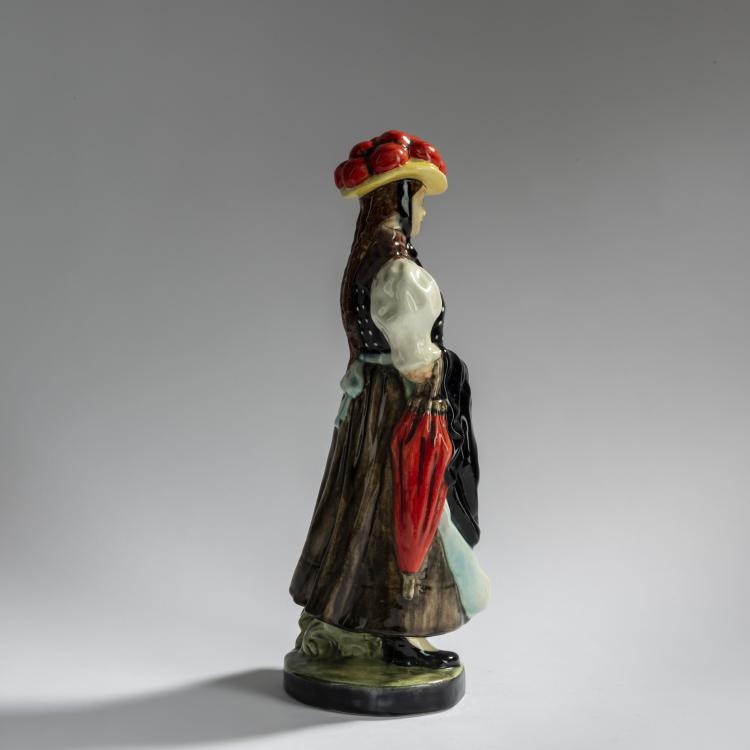 Bild 1 zu Objekt, 'Gutacherin', 1935, Anton Kling, Karlsruhe, Majolika-Manufaktur, 171C 608