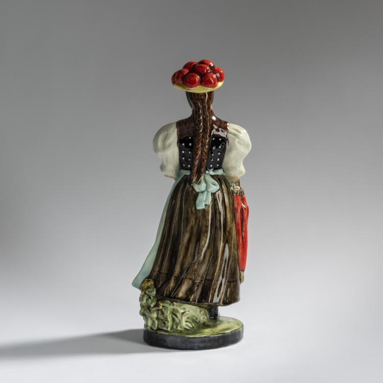 Bild 2 zu Objekt, 'Gutacherin', 1935, Anton Kling, Karlsruhe, Majolika-Manufaktur, 171C 608