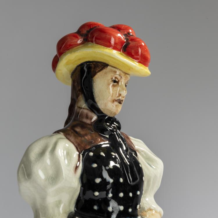 Bild 4 zu Objekt, 'Gutacherin', 1935, Anton Kling, Karlsruhe, Majolika-Manufaktur, 171C 608