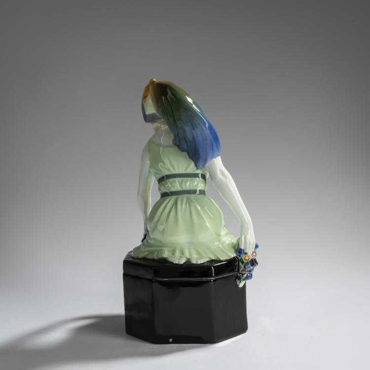 Bild 2 zu Objekt, 'Actress', c. 1930, Keramos, Wiener Kunst-Keramik und Porzellanmanufaktur, Wien, 171C 610