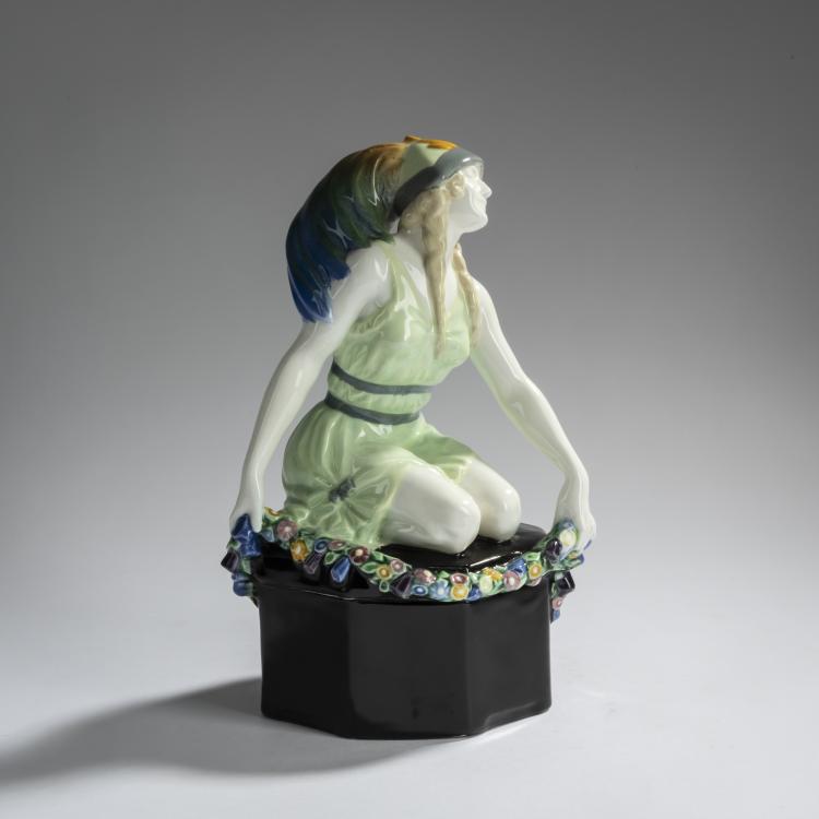 Bild 3 zu Objekt, 'Actress', c. 1930, Keramos, Wiener Kunst-Keramik und Porzellanmanufaktur, Wien, 171C 610