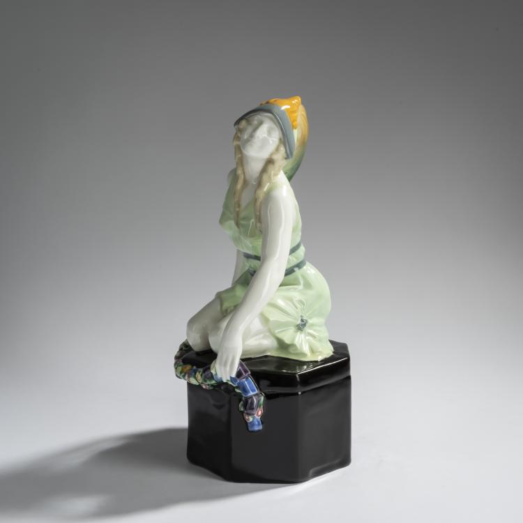 Bild 4 zu Objekt, 'Actress', c. 1930, Keramos, Wiener Kunst-Keramik und Porzellanmanufaktur, Wien, 171C 610