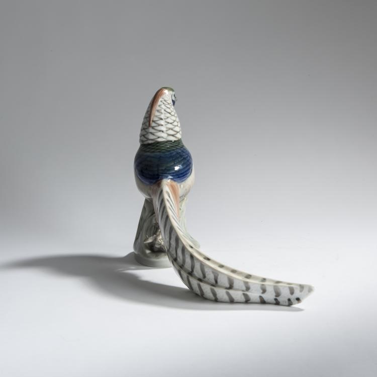 Bild 3 zu Objekt, Silver Pheasant, 1917, Andrea Nielsen, Kopenhagen, KPM, 171C 503