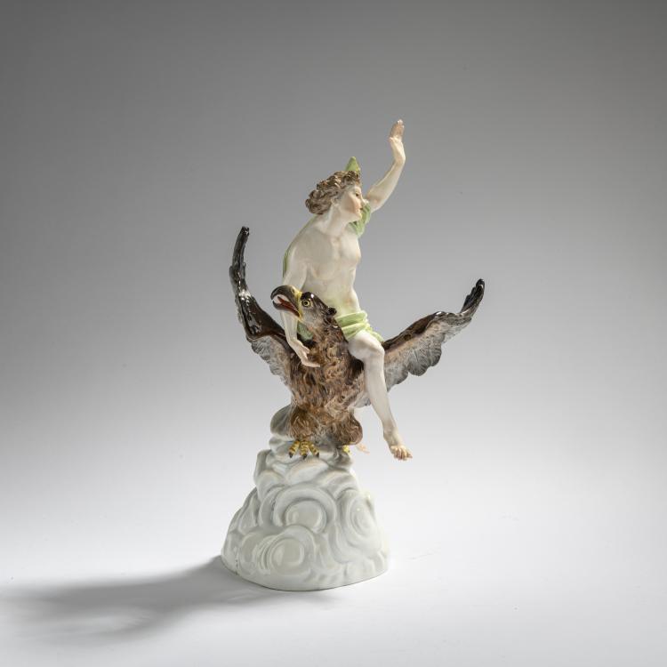 Hauptbild zu Objekt, 'Ganymede', 1744, Johann Joachim Kaendler, Meissen, KPM, 171C 505